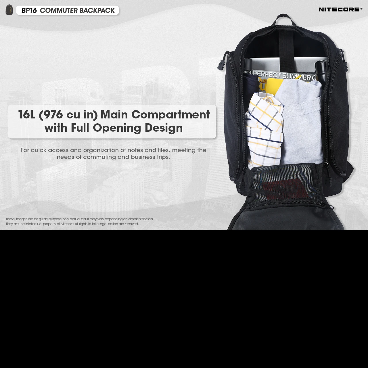 Nitecore BP16 Backpack 9 Nitecore BP16 Backpack - Image 9