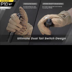 Nitecore P10 V2 12 Nitecore P10 V2 -Campfire Essentials Shop NITECORE P10V2det5 43169.1595247052