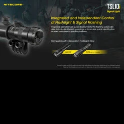Nitecore TSL10i Tail Cap With Signal Light -Campfire Essentials Shop NITECORE TSL10idet4 97501.1608644323