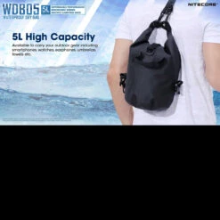 Nitecore Drybag WDB05 8 Nitecore Drybag WDB05 -Campfire Essentials Shop NITECORE WDB05det3 18259.1637763975.1280.1280 71392.1637764266