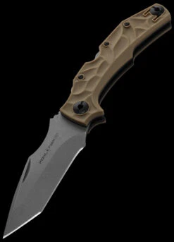 Pohl Force Bravo Two Classic FDE Folding Knife -Campfire Essentials Shop POHL 1079 24319.1690215750