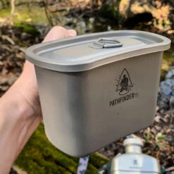 Pathfinder Titanium Canteen Cooking Set -Campfire Essentials Shop PTH206det5 61456.1624535087