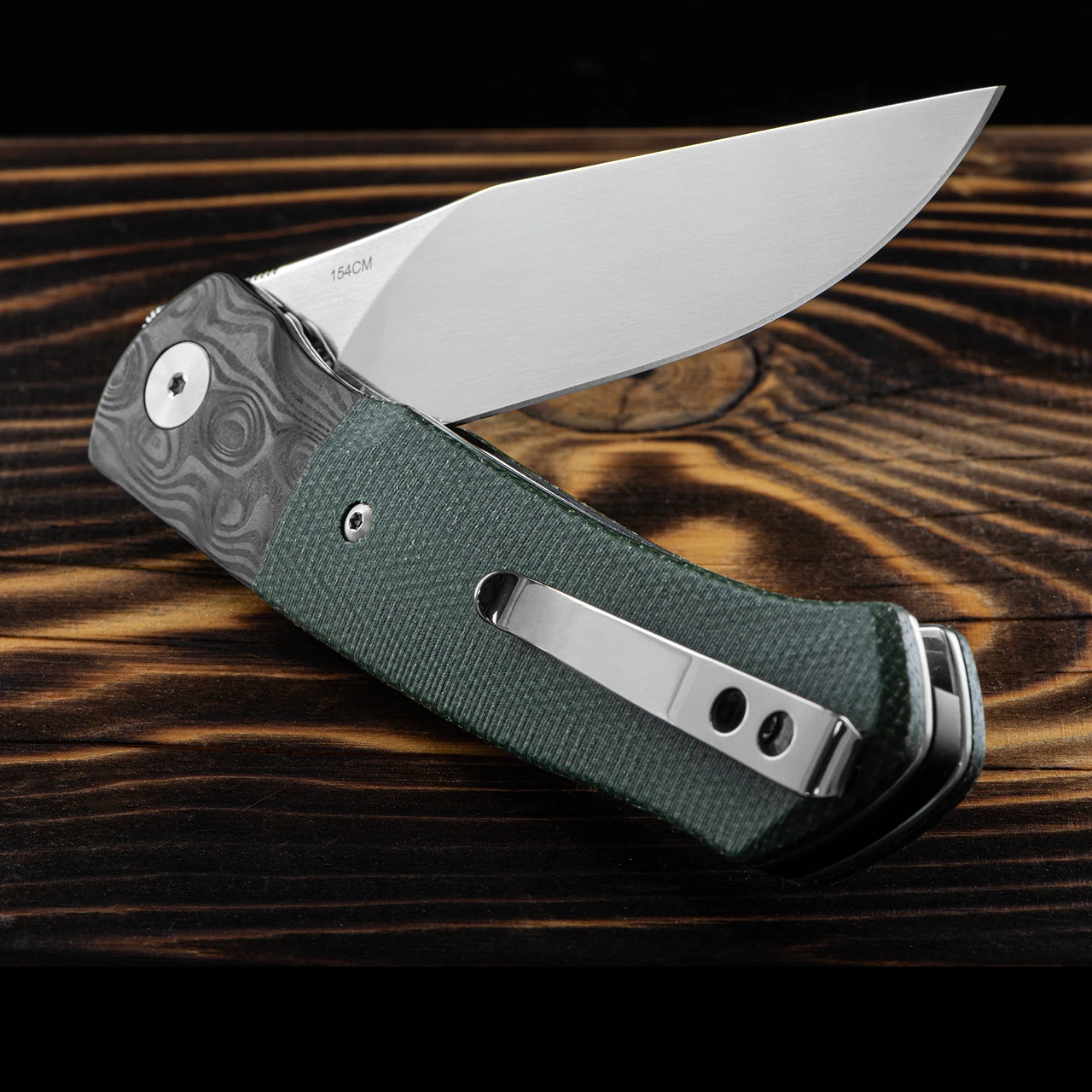 QSP Gannet Micarta Folding Knife 5 QSP Gannet Micarta Folding Knife - Image 5