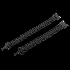 RCP AustriAlpin COBRA Paracord Bracelet Black -Campfire Essentials Shop RCP PB BK BLK 802 32995.1665490943