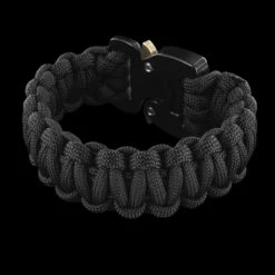 RCP AustriAlpin COBRA Paracord Bracelet Black -Campfire Essentials Shop RCP PB BK BLK 804 98896.1665490943