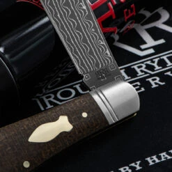 Rough Ryder Reserve Humpback Jack Damascus Folding Knife -Campfire Essentials Shop RRR024D.1 10451.1686232129
