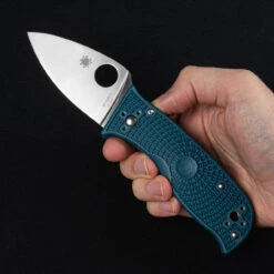 Spyderco Lil' Temperance Lightweight K390 Folding Knife -Campfire Essentials Shop SC69PBL3K390.1 16697.1695118299