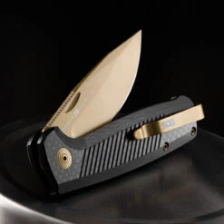 SOG Terminus Slip Joint LTE Carbon Gold -Campfire Essentials Shop SOGTM1007BX.2 97149.1654616525.1280.1280 42570.1654699475