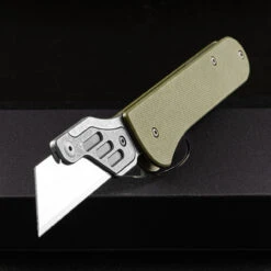 Serge Panchenko Slipjoint Razor Gen2 -Campfire Essentials Shop SP SP015 OD.2 75347.1678800208