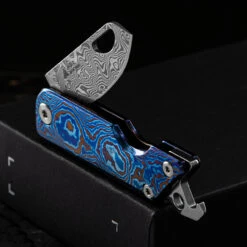 SRM Damascus Slip Joint -Campfire Essentials Shop SRM6435TL.1 27220.1663067896