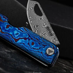 SRM Damascus Slip Joint -Campfire Essentials Shop SRM6435TL.3 82076.1663067896