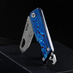 SRM Damascus Slip Joint -Campfire Essentials Shop SRM6435TL 63800.1663067896