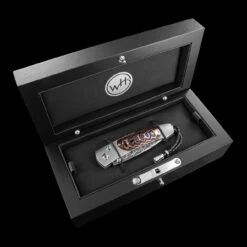 William Henry B05 Dark Fire Folding Knife -Campfire Essentials Shop WH B05 DARKFIRE.1 22614.1686229113