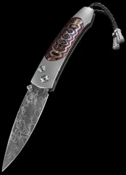 William Henry B05 Dark Fire Folding Knife -Campfire Essentials Shop WH B05 DARKFIRE 03824.1686229113