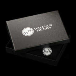 William Henry Bi-Fold Wallet Midnight -Campfire Essentials Shop WH HAR BRNdet2 86160.1625054317