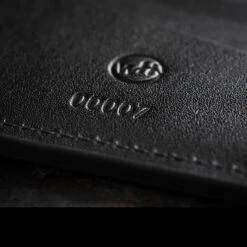 William Henry Bi-Fold Wallet Midnight -Campfire Essentials Shop WH LIZ BLKdet3 95685.1625054317