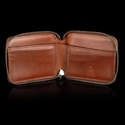 William Henry Bourbon Zip Bi-Fold -Campfire Essentials Shop WH ZBF HAR BRN DBdet3 68769.1625055544.1280.1280 84900.1625055564