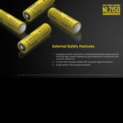 Nitecore NL2150 Rechargeable Battery -Campfire Essentials Shop b5 84687.1603976322