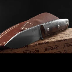 Lion Steel Bushcraft B35 Wood -Campfire Essentials Shop ccm ls b35wn 09640.1661355694