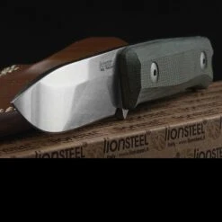 Lion Steel Bushcraft B40 Micarta -Campfire Essentials Shop ccm ls b40 cvgdet2 60837.1587729502