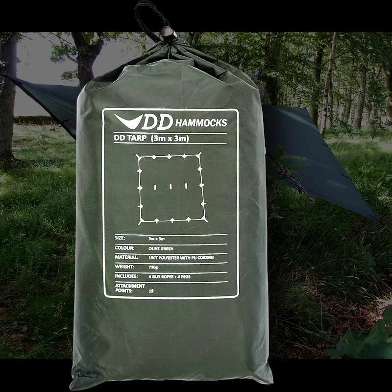 DD Hammocks 3 X 3 Tarp 5 DD Hammocks 3 X 3 Tarp - Image 5