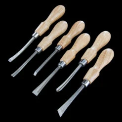 Excel Blades Deluxe Long-Handle Woodcarving Set