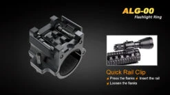Fenix ALG-00 Quick Release Torch Mount -Campfire Essentials Shop fenix alg00det4 04486.1605887015