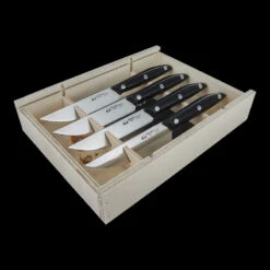 Due Cigni Steak Knife Set Of 4 -Campfire Essentials Shop fox 2c1019set4det2 15068.1587424593