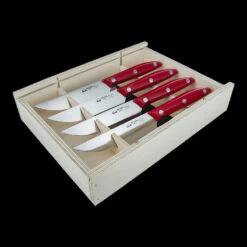 Due Cigni Steak Knife Set Of 4 -Campfire Essentials Shop fox 2c1019set4det 89358.1587729663