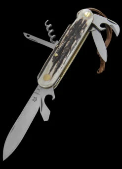 Fox Multipurpose Pocket Knife Stag 6 -Campfire Essentials Shop mag13 39155.1655217870.1280.1280 26367.1655221711