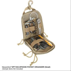 Maxpedition Ziphook Pocket Organiser Small -Campfire Essentials Shop maxp 1535det11 04863.1609338302