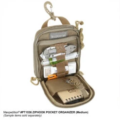 Maxpedition Ziphook Pocket Organiser Medium -Campfire Essentials Shop maxp 1536det11 62713.1662381664