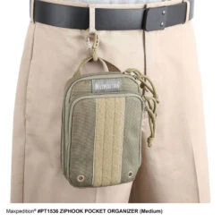 Maxpedition Ziphook Pocket Organiser Medium -Campfire Essentials Shop maxp 1536det13 15299.1662381664