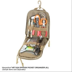 Maxpedition Ziphook Pocket Organiser X Large -Campfire Essentials Shop maxp 1538det11 53515.1609327968