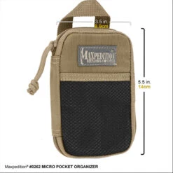 Maxpedition Micro Pocket Organiser -Campfire Essentials Shop maxp 262det5 17748.1694099308