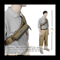 Maxpedition Cocoon Pouch -Campfire Essentials Shop maxp 3301det6 73144.1587388698