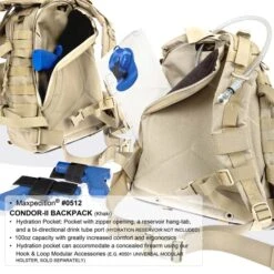 Maxpedition Condor II Backpack -Campfire Essentials Shop maxp 512 det4 69735.1587385616