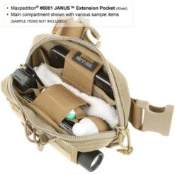 Maxpedition Janus Pouch -Campfire Essentials Shop maxp 8001 det2 13877.1662131938