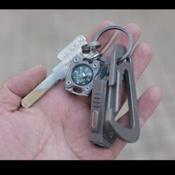 MecArmy CH1 EDC Titanium Keyring -Campfire Essentials Shop mec ch1det5 01010.1587416066