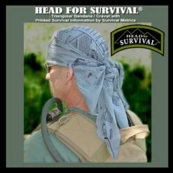 Survival Metrics Head For Survival Bandanna -Campfire Essentials Shop methsdet4 67461.1587391536