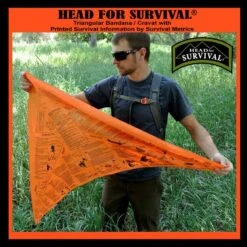 Survival Metrics Head For Survival Bandanna -Campfire Essentials Shop methsdet 25033.1588255538