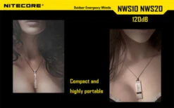 Nitecore Single Chamber Whistle -Campfire Essentials Shop nitecore nws10det3 89701.1587389204