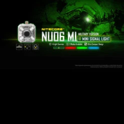 Nitecore NU06MI Mini Signal Light Military Version -Campfire Essentials Shop nu06military 10416.1670928066