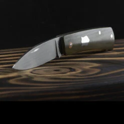 Chris Crawford Custom EDC-B Slipjoint Olive -Campfire Essentials Shop olive5 77325.1687969155