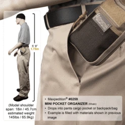 Maxpedition Mini Pocket Organiser -Campfire Essentials Shop pcketorganiser 92504.1694099677