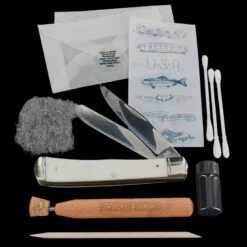 Rough Rider Scrimshaw Set