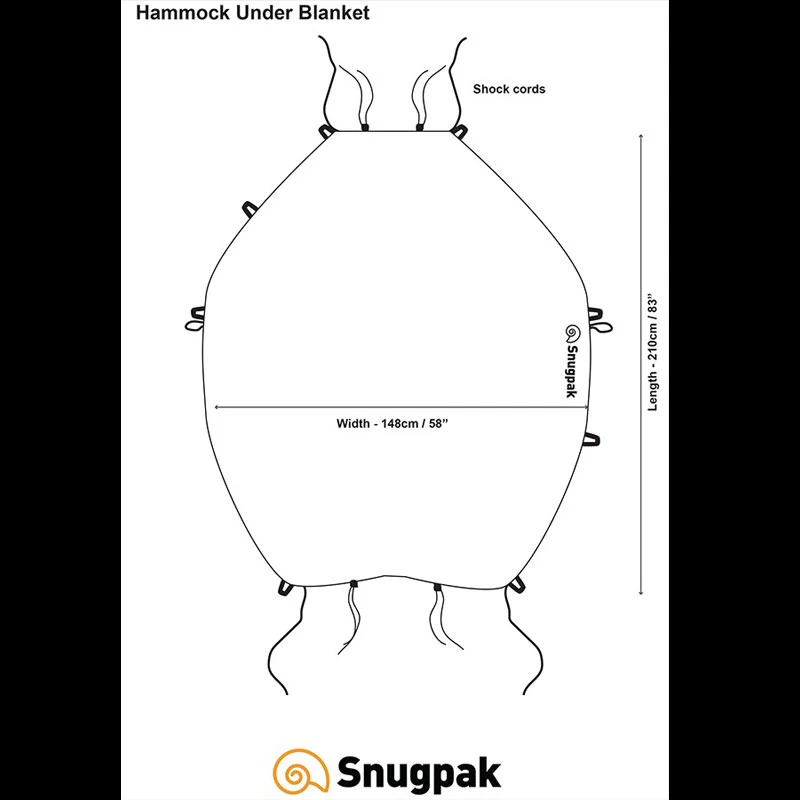 Snugpak Hammock Under Blanket 7 Snugpak Hammock Under Blanket - Image 7