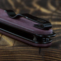 Kizer Squidward Richlite Red Folding Knife -Campfire Essentials Shop squidardrichlite 08562.1686929124