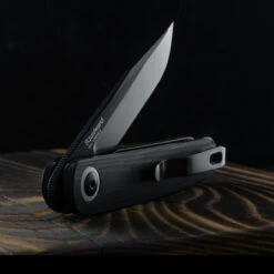 Kizer Squidward G10 Black Folding Knife -Campfire Essentials Shop squidwardblack 38741.1686923662