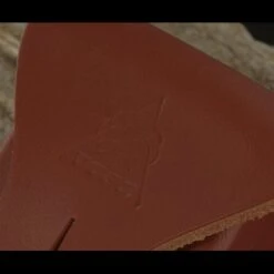 TOPS Knives TOPS Leather Pouch -Campfire Essentials Shop tpshllbp01det3 59389.1644587736